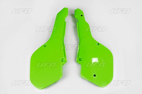 KX 125 (1987 - 1987) green side panels for kawasaki kx125/250/500 | UFO