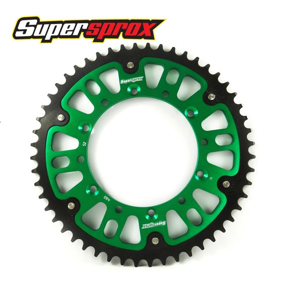 KX 450 F (2006 - 2023) stealth rear sprocket green | Supersprox