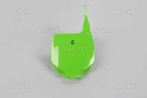 KX 85 (2001 - 2013) green front number plate for kawasaki kx85 (1998-2013) | UFO