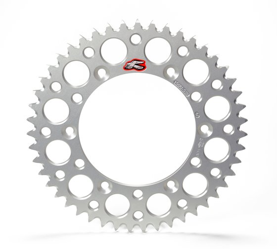 KX 100 (1989 - 2021) aluminum rear sprocket - 50 teeth | RENTHAL