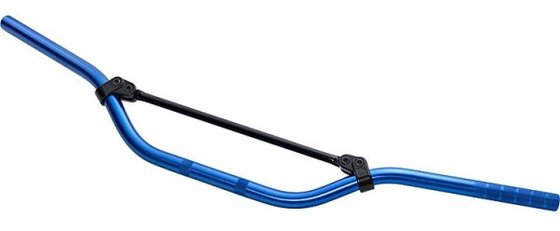 KLX 250 (2008 - 2016) offroad high aluminum handlebar blue | TRW