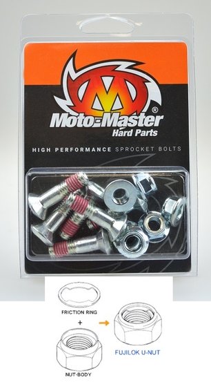 KLX 250 (1979 - 2012) sprocket bolts kit | MOTO-MASTER