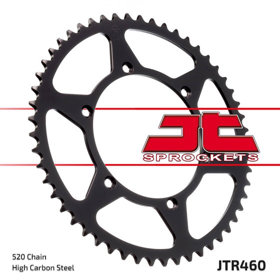 KLX 250 S (2006 - 2019) rear sprocket 53 tooth pitch 520 black jtr46053 | JT Sprockets