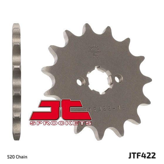 KDX 200 (1983 - 1983) steel front sprocket | JT Sprockets