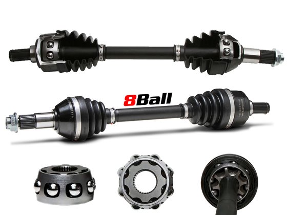 KRF 750 TERYX (2012 - 2013) 8 ball axle | All Balls