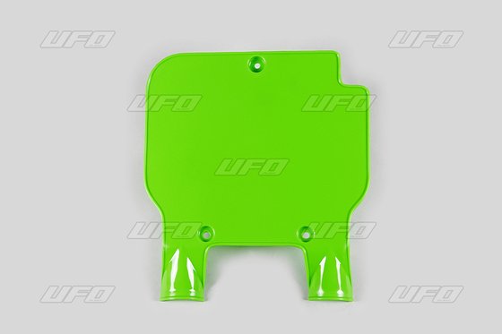 KX 500 (1989 - 1995) front number plate - kawasaki kx (green) | UFO