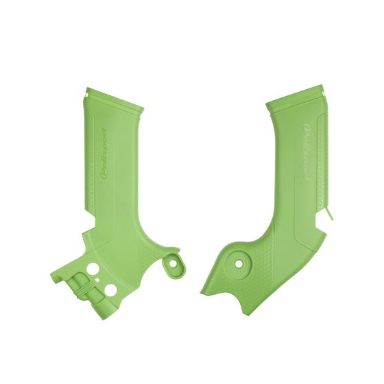 KX 450 F (2019 - 2023) frame guard for kxf450 green | POLISPORT