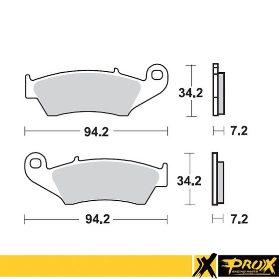 KLX 400 R (2003 - 2003) front brake pad | ProX