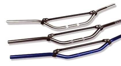 KVF 750 (2005 - 2012) offroad medium aluminum handlebar in blue | TRW