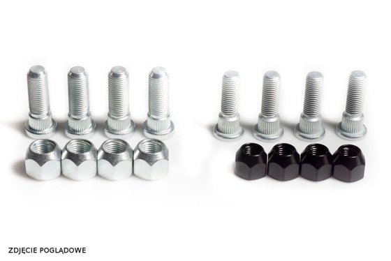 KFX 450 R (2008 - 2014) wheel stud and nut kit front | All Balls