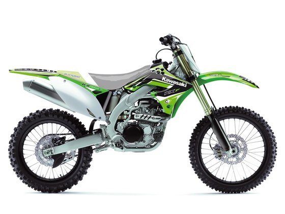 KX 450 F (2009 - 2011) complete sticker set (decals) | BLACKBIRD