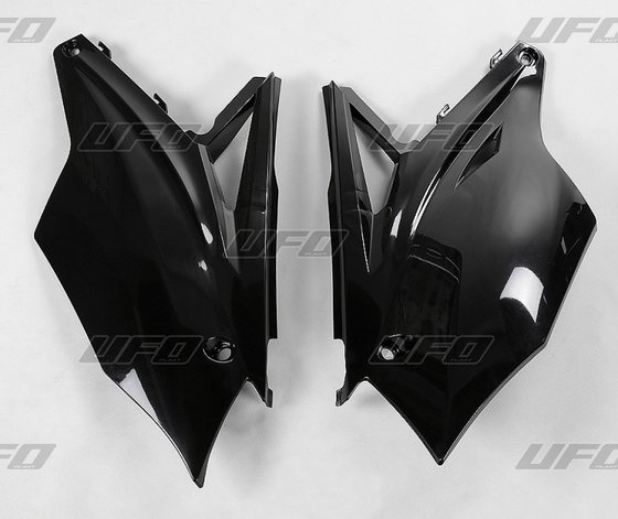 KX 250 F (2017 - 2018) black side panels for kawasaki kxf250/450 | UFO