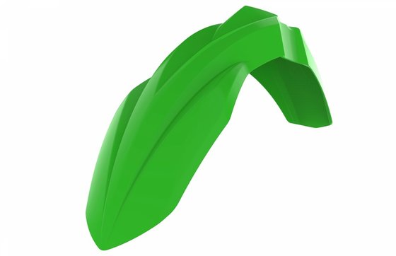 KX 450 F (2016 - 2022) green front fender for kxf250 and kxf450 | POLISPORT