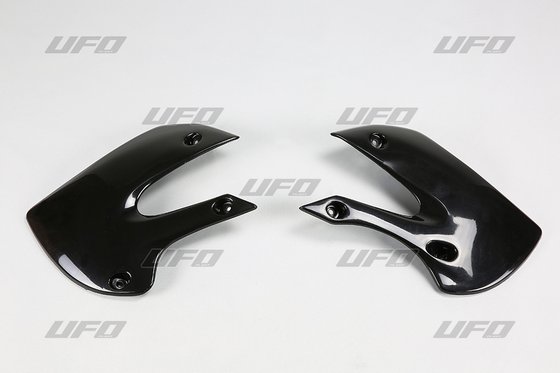 KLX 110 (2002 - 2009) black radiator covers for kawasaki kx65/klx110 | UFO