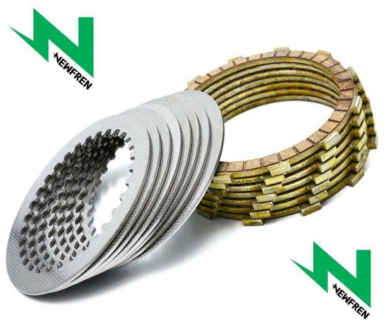 KX 250 (2004 - 2009) clutch discs with spacers | NEWFREN