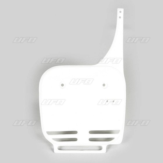 KX 60 (1984 - 2003) front number plate for kawasaki kx60 in white | UFO