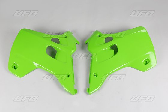 KX 125 (1992 - 1993) green radiator covers for kawasaki kx125/250 (1992-1993) | UFO