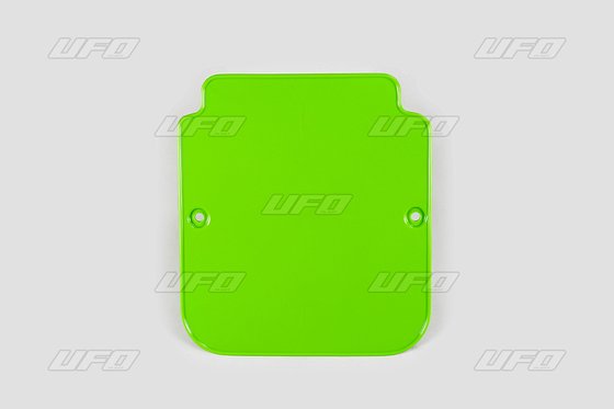 KX 125 (1987 - 1988) green front number plate for kawasaki kx125/250/500 (1987-1988) | UFO