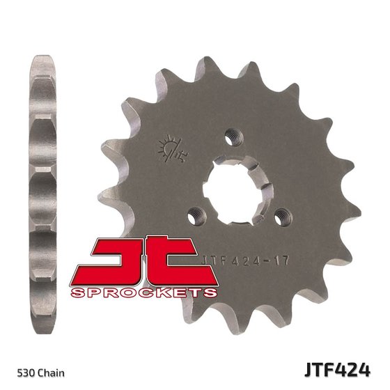 GPZ 250 (1983 - 1985) steel front sprocket | JT Sprockets