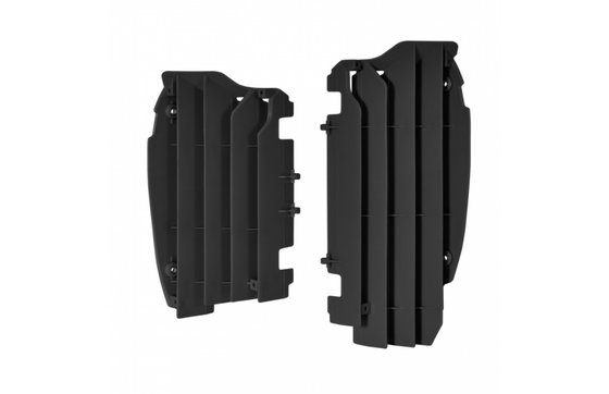 KX 450 F (2012 - 2015) black radiator guards for kxf450 (2010-2015) | POLISPORT