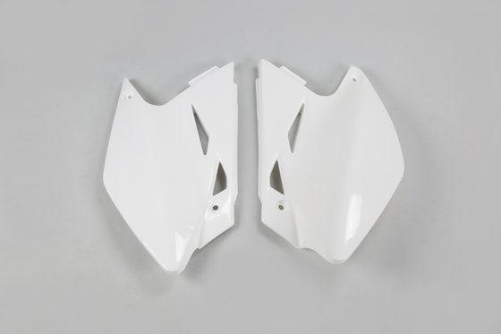 KX 450 F (2006 - 2008) white side panels for kawasaki kxf450 (2006-2008) | UFO