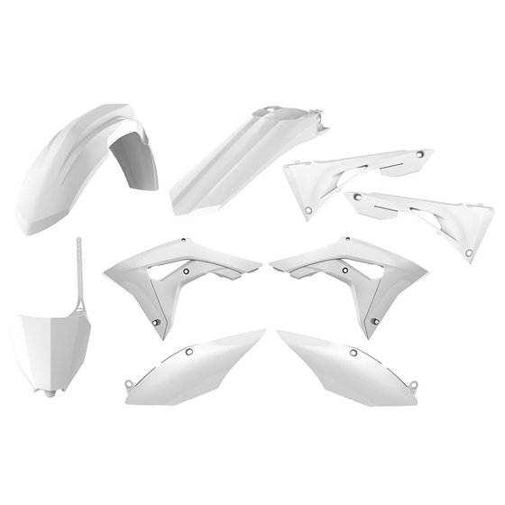 KX 450 F (1974 - 2019) complete mx body kit white | POLISPORT