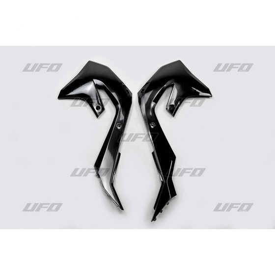 KX 250 F (2021 - 2021) black radiator covers for kx450f 2019 | UFO