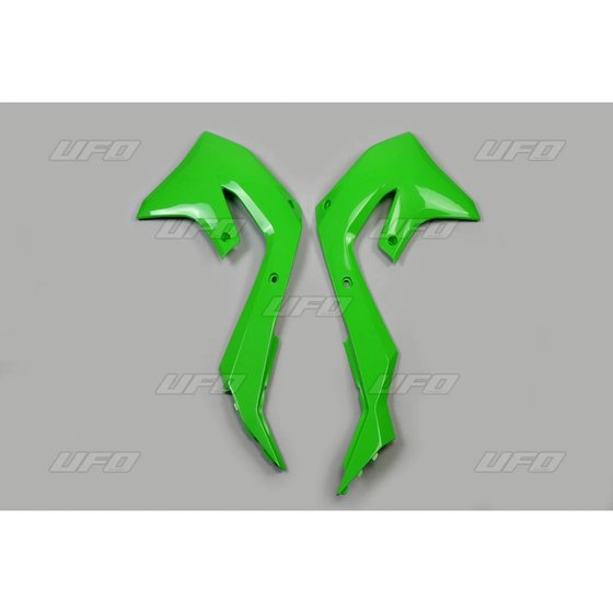 KX 450 F (1974 - 2022) green radiator covers for kx450f 2019 | UFO