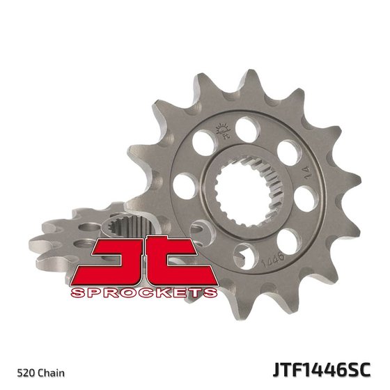 KX 250 X (2021 - 2023) lightweight self-cleaning front sprocket | JT Sprockets