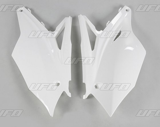 KX 250 F (2017 - 2018) white replacement side panels for kawasaki kxf250/450 | UFO