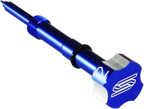 KX 450 F (2006 - 2008) fuel mixture screw (blue) | SCAR