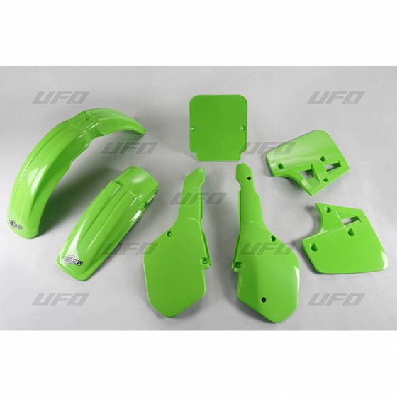 KX 250 (1987 - 1987) green body kit for kawasaki kx250/500 '87 | UFO