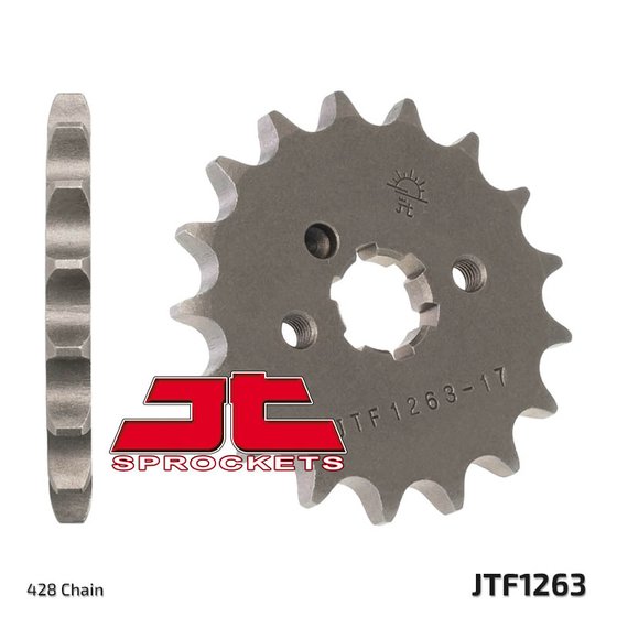 KM 100 (1976 - 1982) steel front sprocket | JT Sprockets