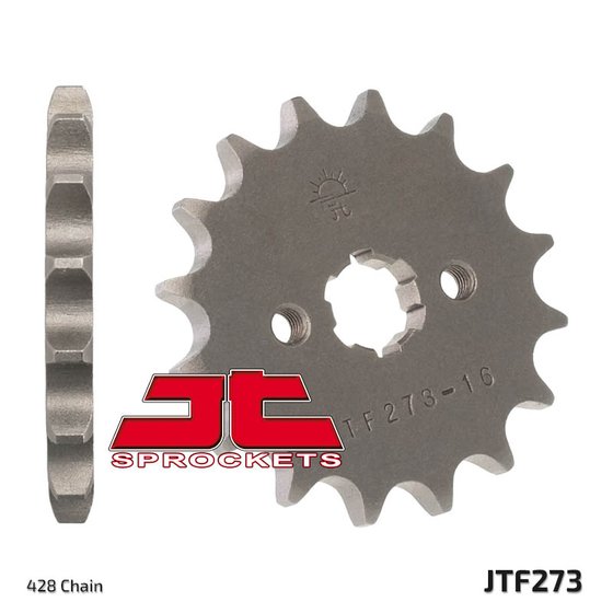 KLX 125 (2010 - 2015) steel front sprocket | JT Sprockets