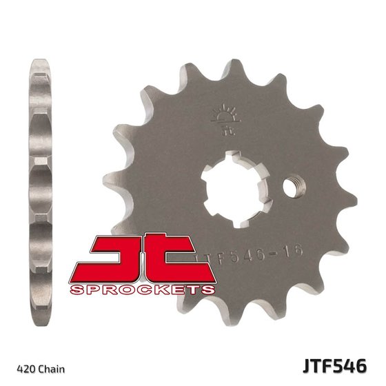 KX 85 (2001 - 2023) front sprocket 12tooth pitch 420 jtf54612 | JT Sprockets