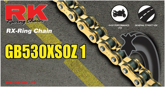 ZXR 750 R (1991 - 1995) 530 xsoz1 drive chain | RK