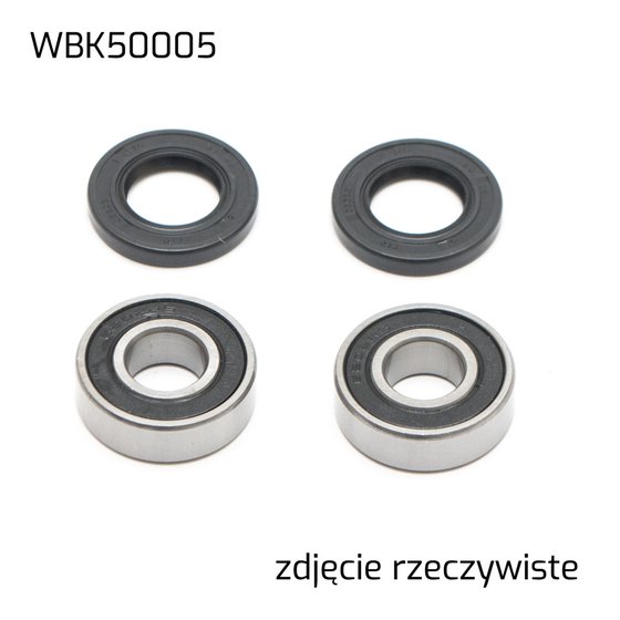 KDX 250 (1991 - 1994) front wheel bearings with seals | BEARING WORX