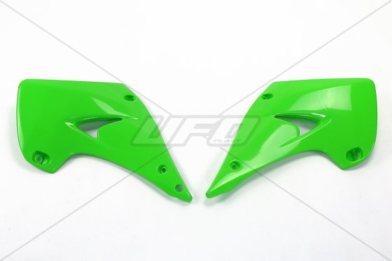 KX 125 (2003 - 2008) green radiator covers for kawasaki kx125/250 (2003-2008) | UFO