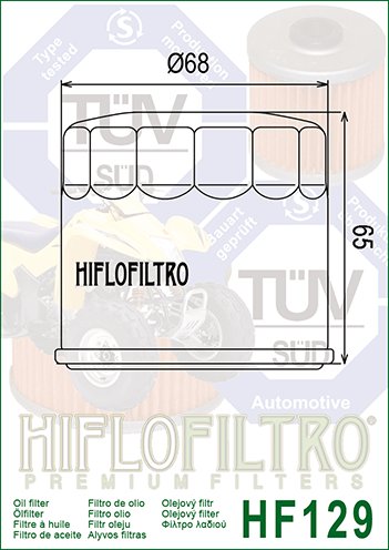 KAF 820 MULE PRO FX (2015 - 2022) alyvos filtras | Hiflofiltro