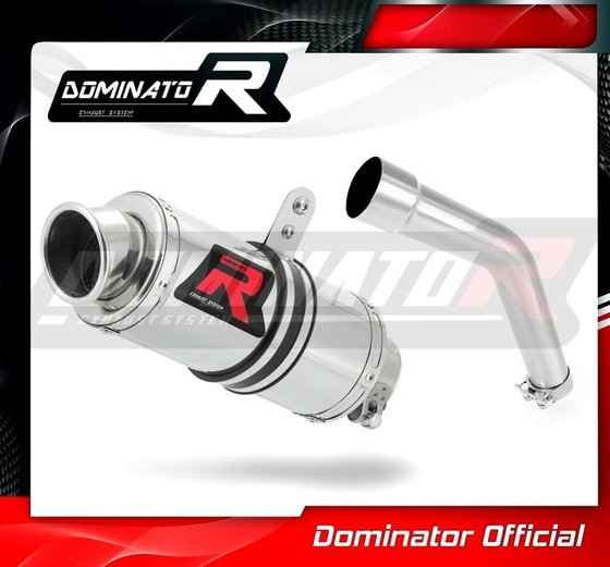 KLE 500 (1970 - 2022) exhaust silencer gp1 | Dominator