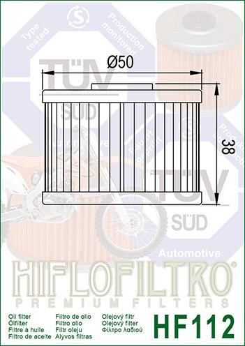 BN 125 ELIMINATOR (1998 - 2009) alyvos filtras | Hiflofiltro