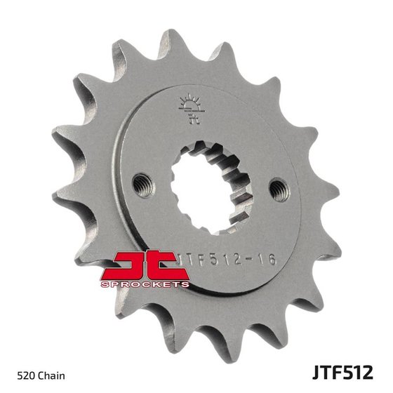 ER 5 TWISTER (1997 - 2006) priekinė žvaigždutė 16 dantukų žingsnis 520 jtf51216 | JT Sprockets