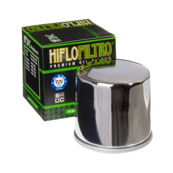 KRF 750 TERYX (2008 - 2013) "hiflo" alyvos filtras hf204c chromuotas | Hiflofiltro