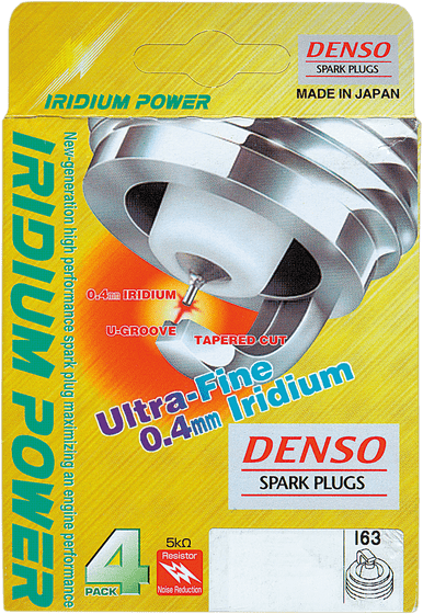 ZL 600 ELIMINATOR (1995 - 1997) iridžio uždegimo žvakė | DENSO