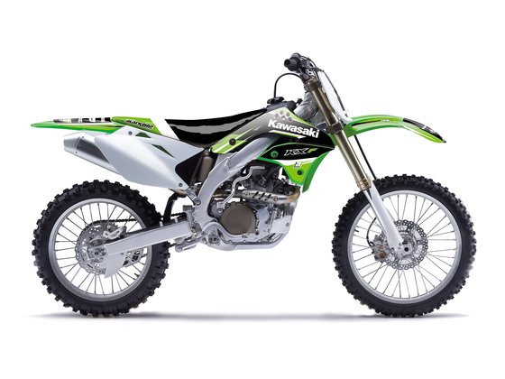 KX 450 F (2006 - 2008) grafinis rinkinys su sėdynės užvalkalu kxf450 06-08 | BLACKBIRD RACING