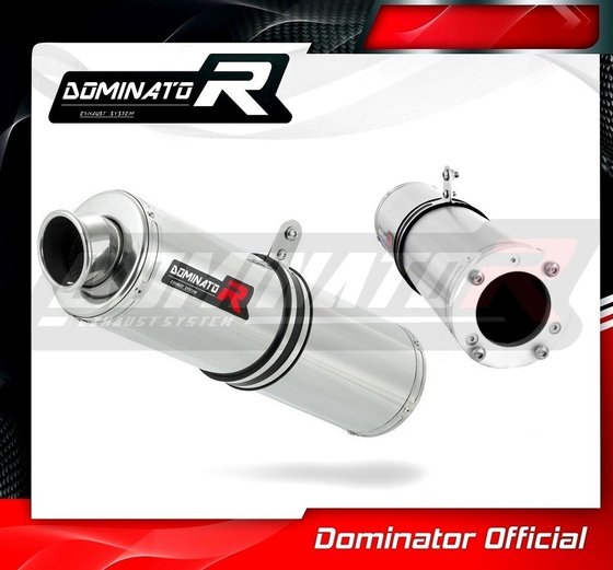 ZX 12 R NINJA (2000 - 2005) exhaust silencer round | Dominator