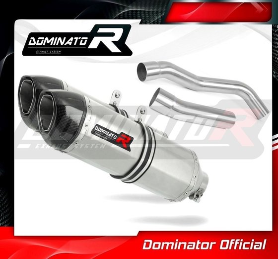 Z 1000 (2007 - 2009) exhaust silencer hp1 | Dominator