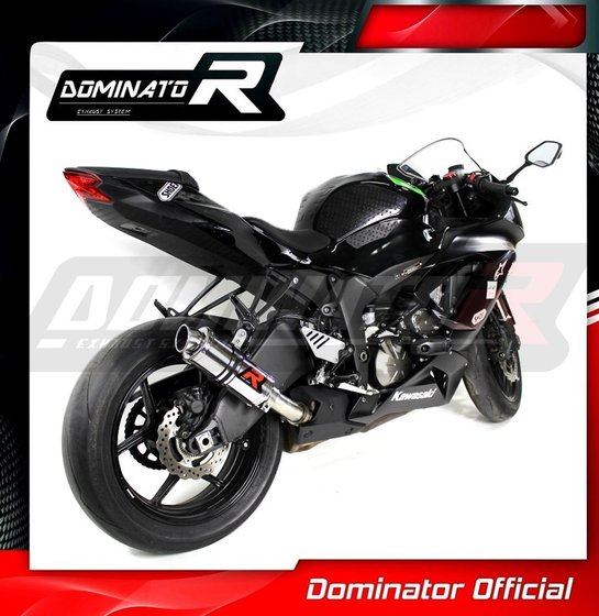 ZX 6R NINJA (2009 - 2016) exhaust silencer gp1 | Dominator