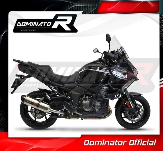 KLZ 1000 VERSYS (2019 - 2021) homologated exhaust silencer hp1 | Dominator