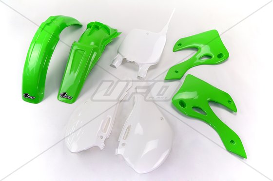 KX 250 (2000 - 2002) pilnas kėbulo komplektas, skirtas kawasaki kx125/250 (originali spalva) | UFO